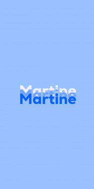 Name DP: Martine