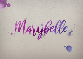 Marybelle Watercolor Name DP
