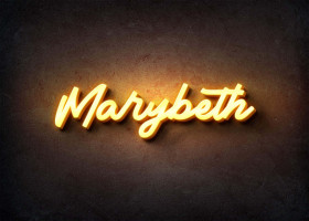 Glow Name Profile Picture for Marybeth