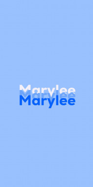 Name DP: Marylee