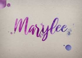 Marylee Watercolor Name DP