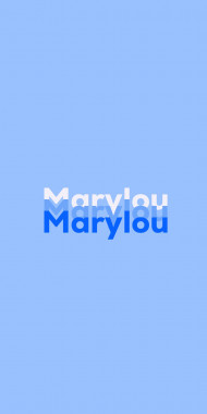 Name DP: Marylou