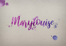 Marylouise Watercolor Name DP