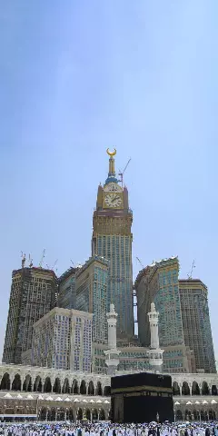 Masjid al-Haram and Clock Tower