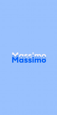 Name DP: Massimo