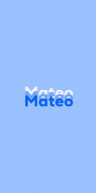 Name DP: Mateo
