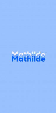 Name DP: Mathilde