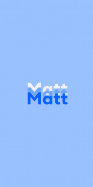 Name DP: Matt