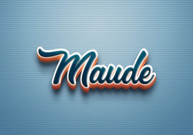 Cursive Name DP: Maude