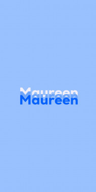 Name DP: Maureen