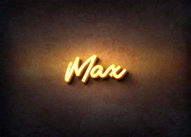 Glow Name Profile Picture for Max