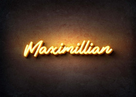 Glow Name Profile Picture for Maximillian