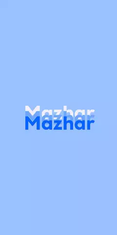 Name DP: Mazhar