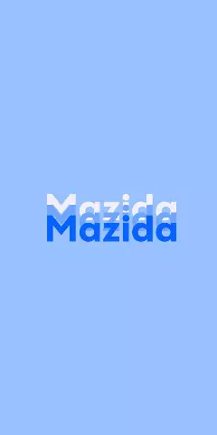 Name DP: Mazida