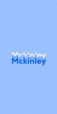 Name DP: Mckinley