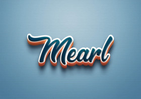 Cursive Name DP: Mearl