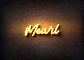 Glow Name Profile Picture for Mearl