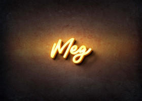 Glow Name Profile Picture for Meg