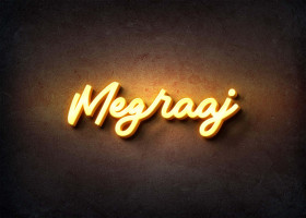 Glow Name Profile Picture for Megraaj