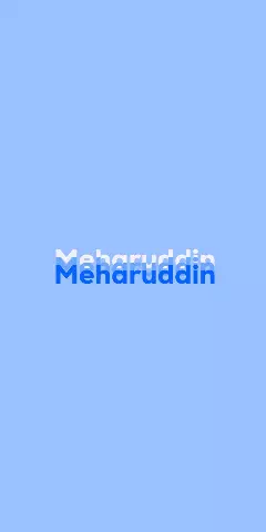 Name DP: Meharuddin