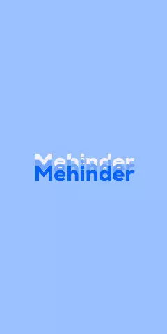 Name DP: Mehinder