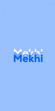 Name DP: Mekhi