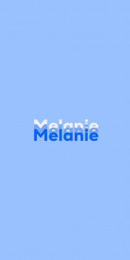 Name DP: Melanie