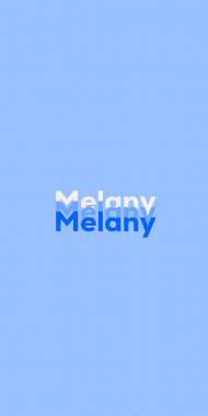 Name DP: Melany