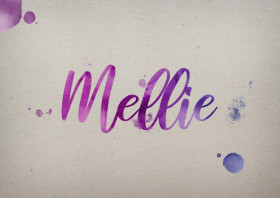 Mellie Watercolor Name DP
