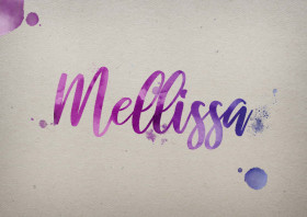 Mellissa Watercolor Name DP