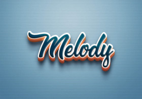Cursive Name DP: Melody
