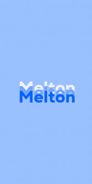 Name DP: Melton