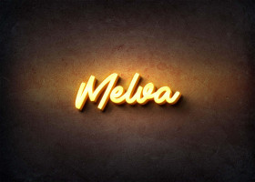 Glow Name Profile Picture for Melva