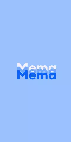 Name DP: Mema
