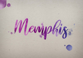 Memphis Watercolor Name DP