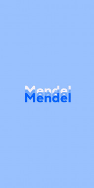 Name DP: Mendel