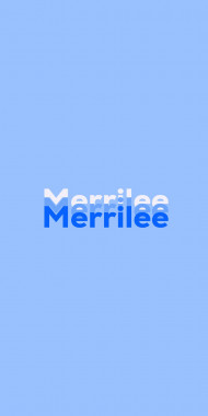 Name DP: Merrilee