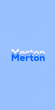 Name DP: Merton
