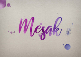 Mesak Watercolor Name DP