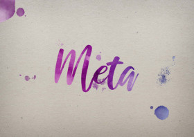 Meta Watercolor Name DP
