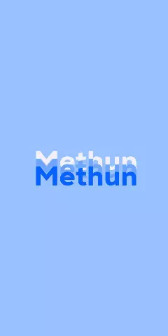 Name DP: Methun