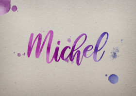 Michel Watercolor Name DP