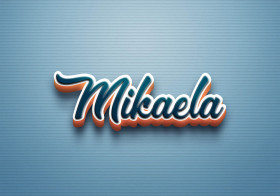 Cursive Name DP: Mikaela