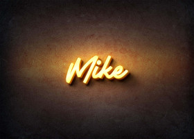 Glow Name Profile Picture for Mike