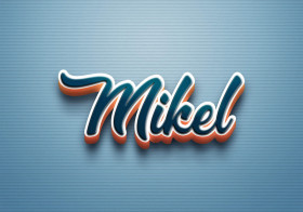 Cursive Name DP: Mikel