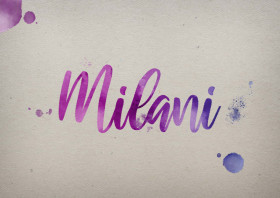 Milani Watercolor Name DP