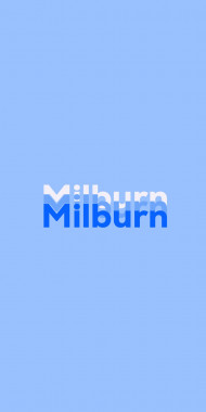 Name DP: Milburn