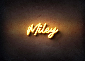 Glow Name Profile Picture for Miley