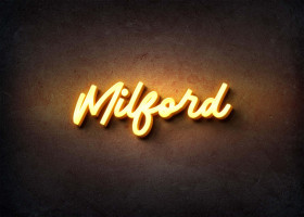 Glow Name Profile Picture for Milford
