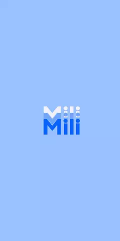 Name DP: Mili